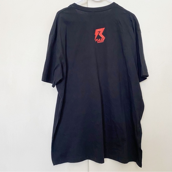 RAZE ENERGY Insider Demand More cotton poly blend Next Level tee XXL - Picture 4 of 6